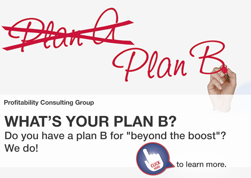 What's Your Plan B? - Profitability Consulting Group